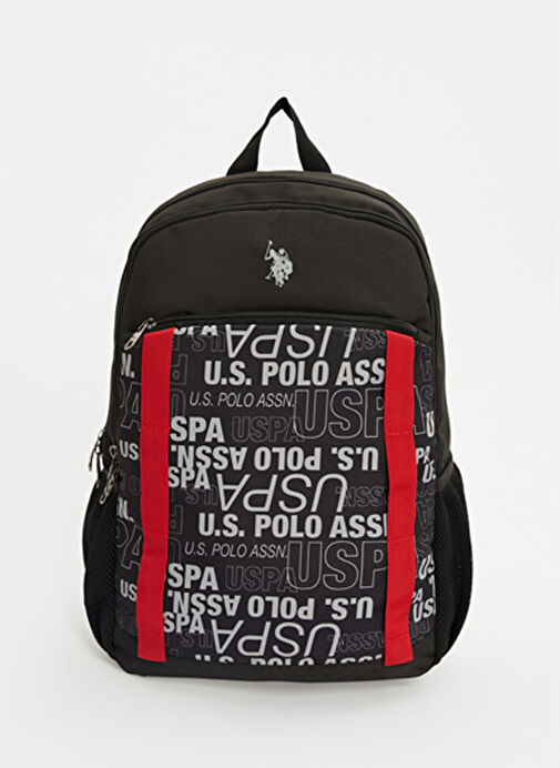 U.S. Polo Assn. Siyah Erkek Çocuk 31x41x12 cm Sırt Çantası PL N23224