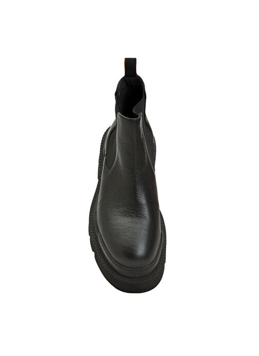 Divarese Siyah Erkek Deri Bot 9903 - Görsel 5