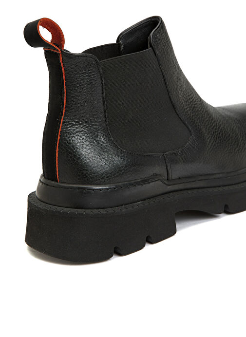 Divarese Siyah Erkek Deri Bot 9903 - Görsel 7