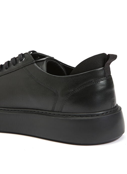 Divarese Siyah Erkek Deri Sneaker 276-36 - Görsel 7