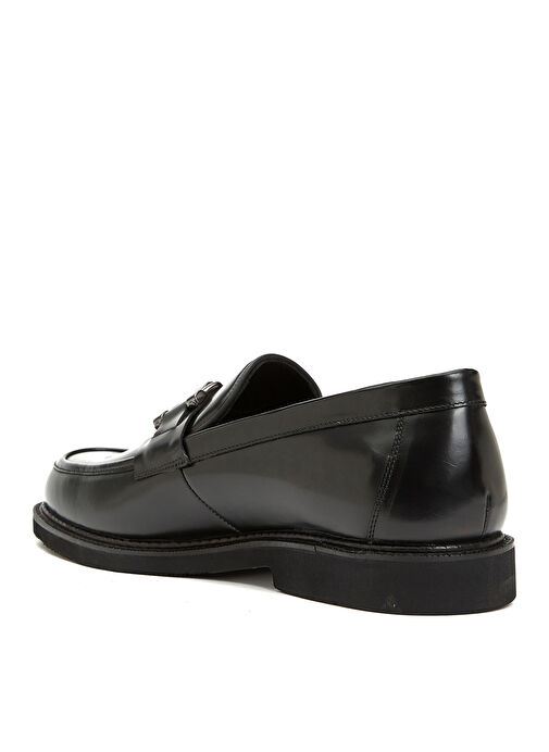 Divarese Siyah Erkek Deri Günlük Ayakkabı 10715 - Görsel 4