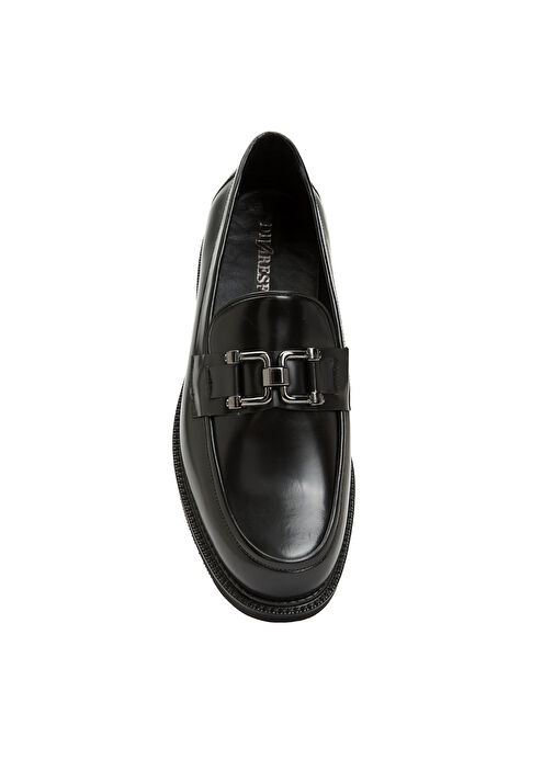 Divarese Siyah Erkek Deri Günlük Ayakkabı 10715 - Görsel 5