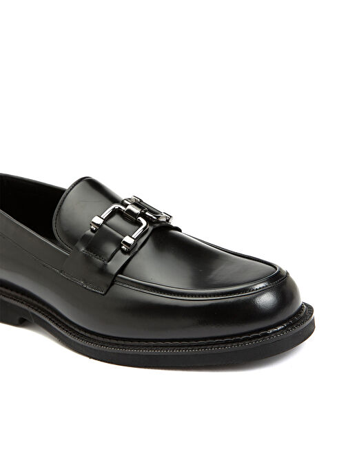 Divarese Siyah Erkek Deri Günlük Ayakkabı 10715 - Görsel 7