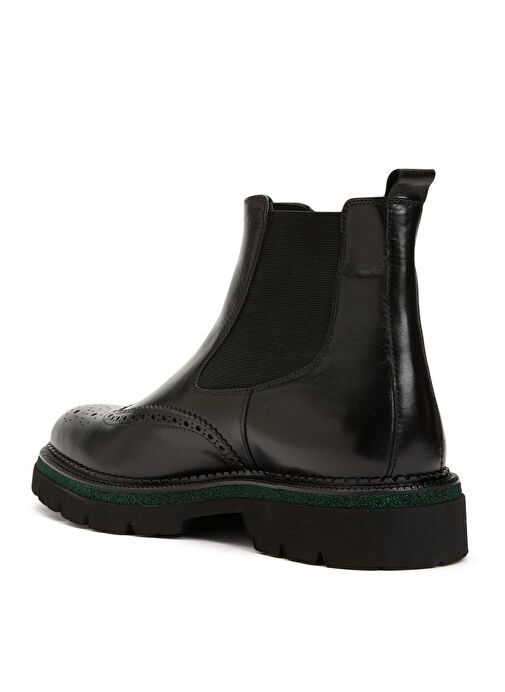 George Hogg Siyah Erkek Deri Bot 70-30 - Görsel 4