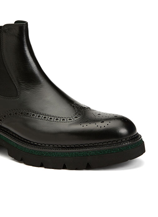 George Hogg Siyah Erkek Deri Bot 70-30 - Görsel 7