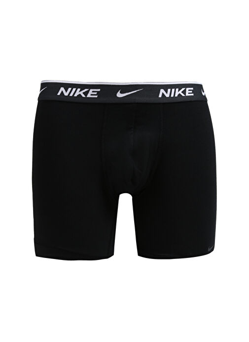 Nike Siyah Erkek Normal Düz Atlet 0000KE1008HWH-TRUNK 3PK