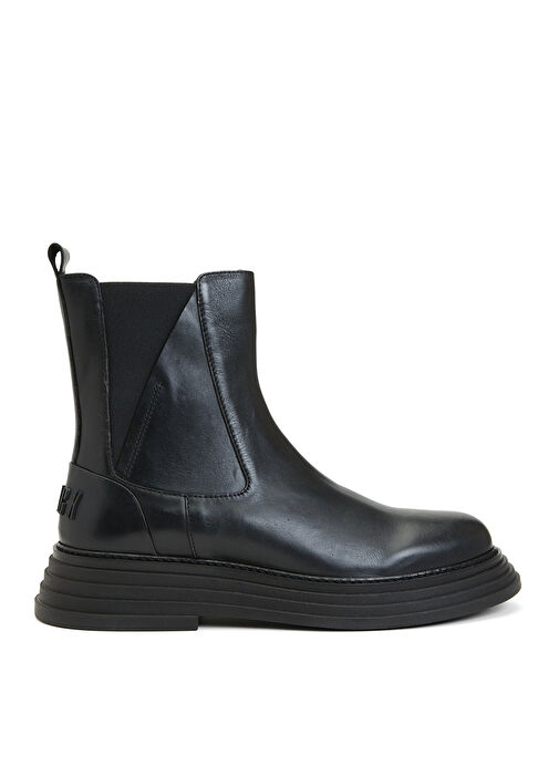 Divarese Siyah Kadın Deri Bot 6186 - Görsel 2