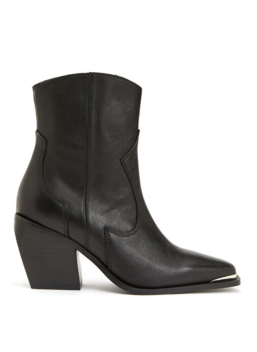 Divarese Siyah Kadın Deri Bot L40840 - Görsel 2