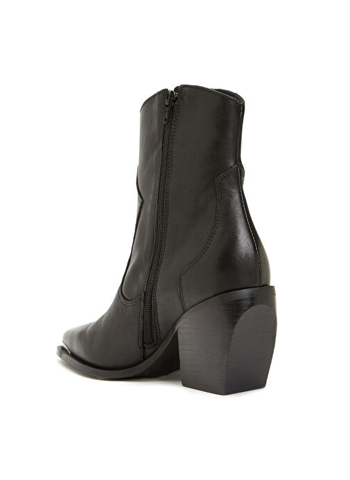 Divarese Siyah Kadın Deri Bot L40840 - Görsel 4