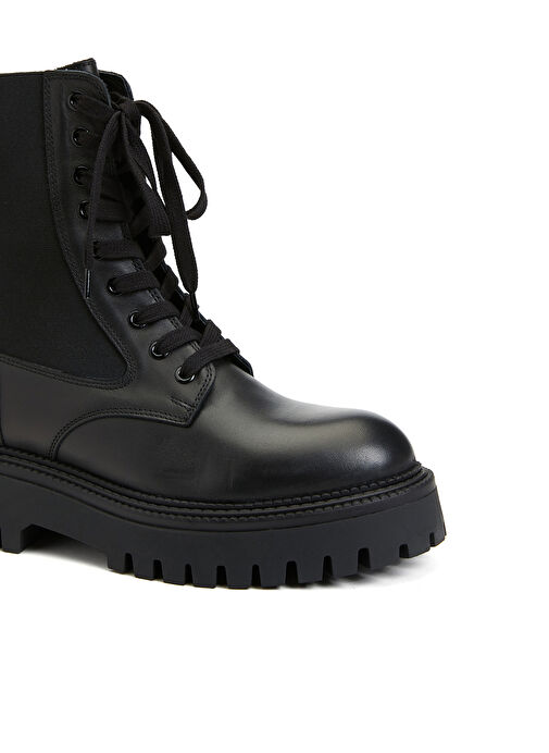 Divarese Siyah Kadın Deri Bot 8030 - Görsel 7