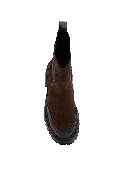 Divarese Kahverengi Kadın Süet Bot 50406 - Görsel 5