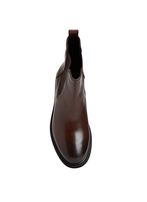 Divarese Kahverengi Kadın Deri Bot 15-170D - Görsel 5