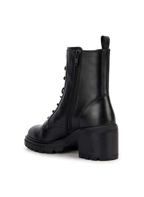 Geox Siyah Kadın Deri Topuklu Bot D36QCD00043C9999 - Görsel 4