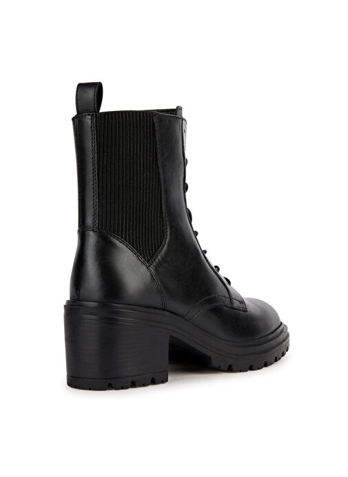 Geox Siyah Kadın Deri Topuklu Bot D36QCD00043C9999 - Görsel 5