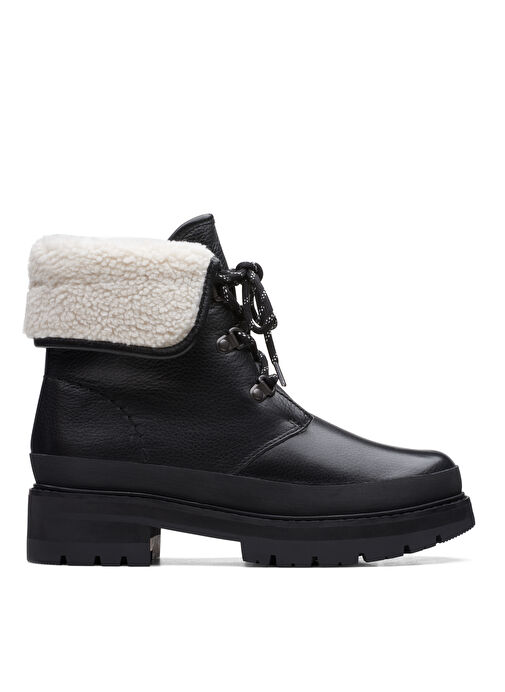 Clarks Siyah Kadın Deri Bot 26167879 - Görsel 2