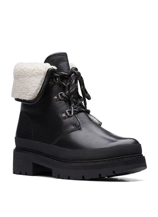 Clarks Siyah Kadın Deri Bot 26167879 - Görsel 3