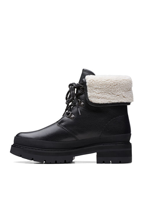 Clarks Siyah Kadın Deri Bot 26167879 - Görsel 6