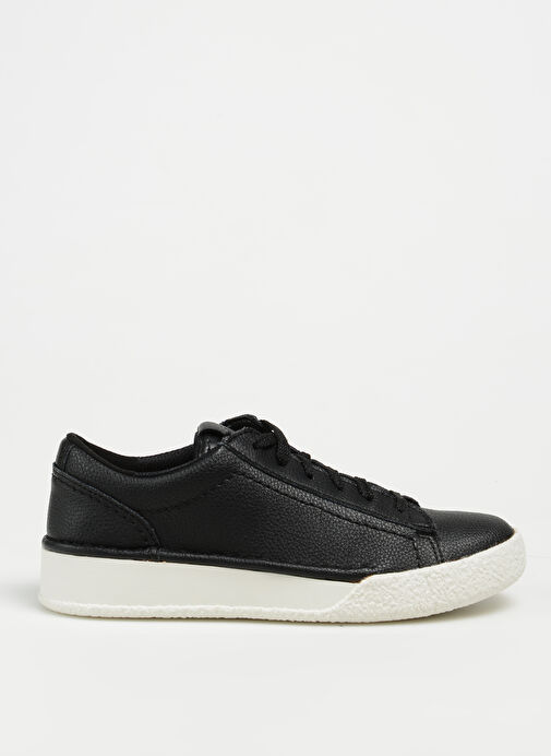Clarks Siyah Kadın Deri Sneaker 26167764 - Görsel 2