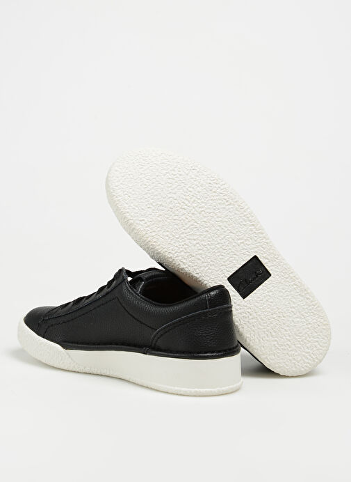 Clarks Siyah Kadın Deri Sneaker 26167764 - Görsel 5