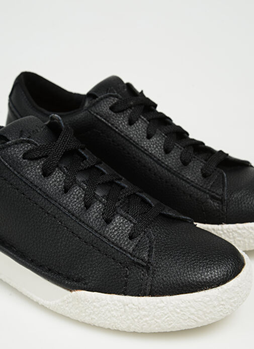 Clarks Siyah Kadın Deri Sneaker 26167764 - Görsel 6