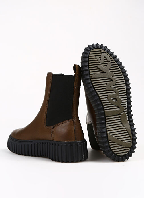 Clarks Haki Kadın Deri Bot 26173859 - Görsel 5