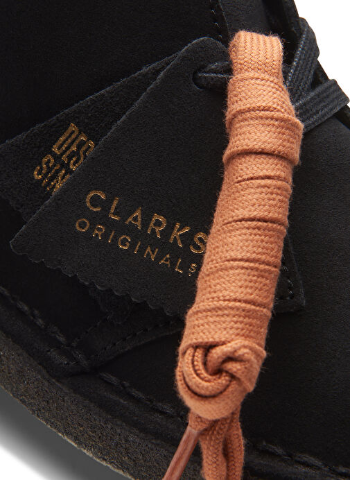 Clarks Siyah Kadın Süet Bot 26155524 - Görsel 4