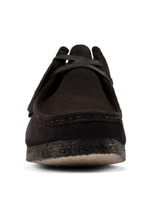 Clarks Siyah Kadın Süet Düz Ayakkabı 26155522 - Görsel 4