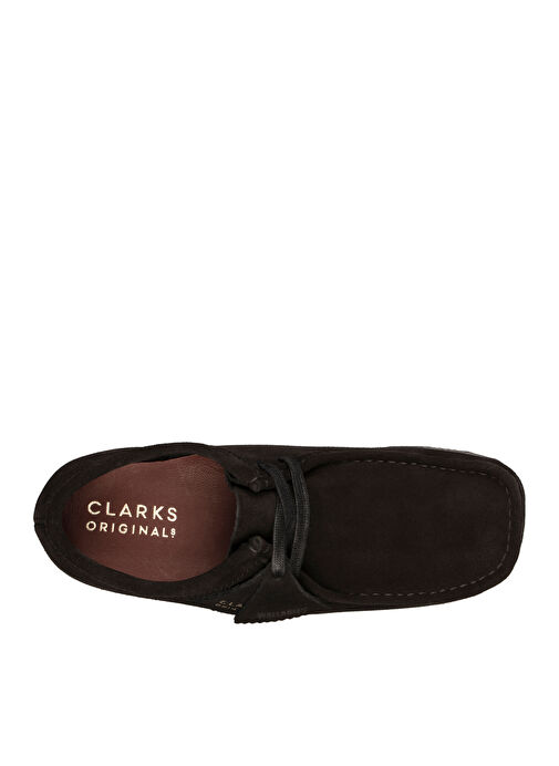Clarks Siyah Kadın Süet Düz Ayakkabı 26155522 - Görsel 7