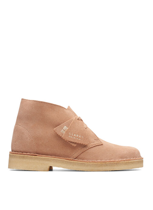 Clarks Açık Kahverengi Kadın Süet Bot 26173214 - Görsel 3