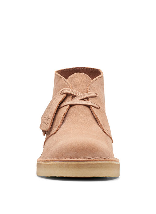 Clarks Açık Kahverengi Kadın Süet Bot 26173214 - Görsel 6