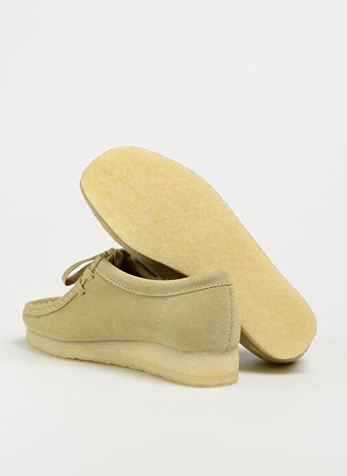Clarks Bej Kadın Süet Düz Ayakkabı 26155545 - Görsel 5