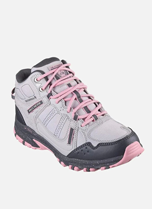 Skechers 180021 GYPK HILLCREST Gri - Pembe Kadın Outdoor Ayakkabı - Görsel 4