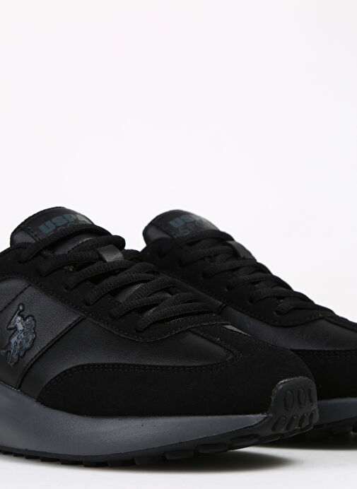 U.S. Polo Assn. Siyah Kadın Sneaker 3W REMUS WMN 3PR - Görsel 6