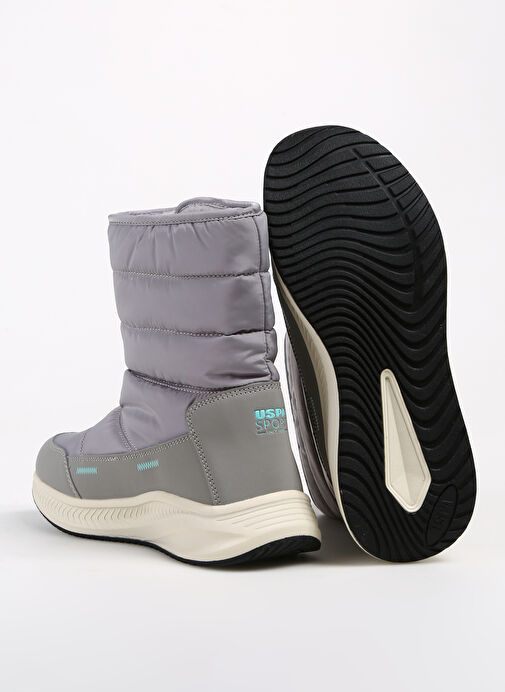 U.S. Polo Assn. Gri Kadın Bot 3W VOCAL 3PR - Görsel 5