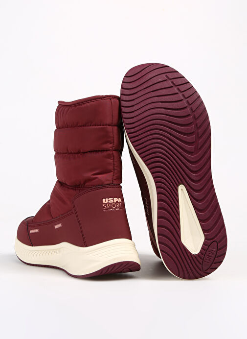 U.S. Polo Assn. Bordo Kadın Bot 3W VOCAL 3PR - Görsel 5