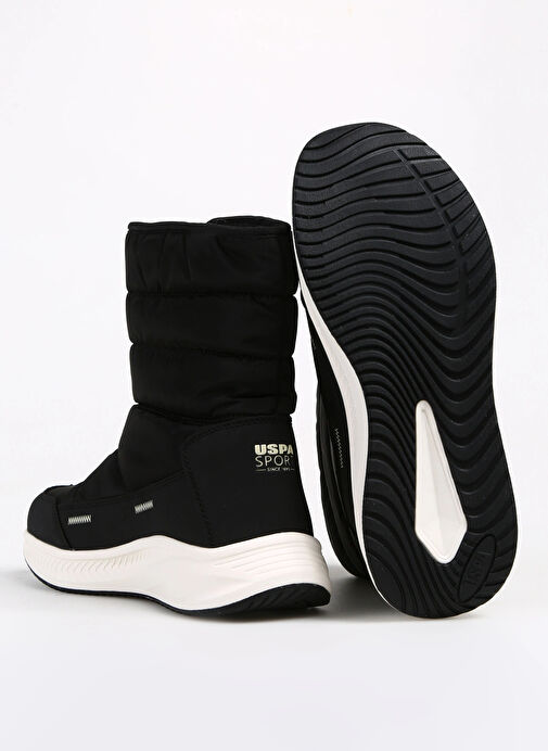 U.S. Polo Assn. Siyah Kadın Bot 3W VOCAL 3PR - Görsel 5