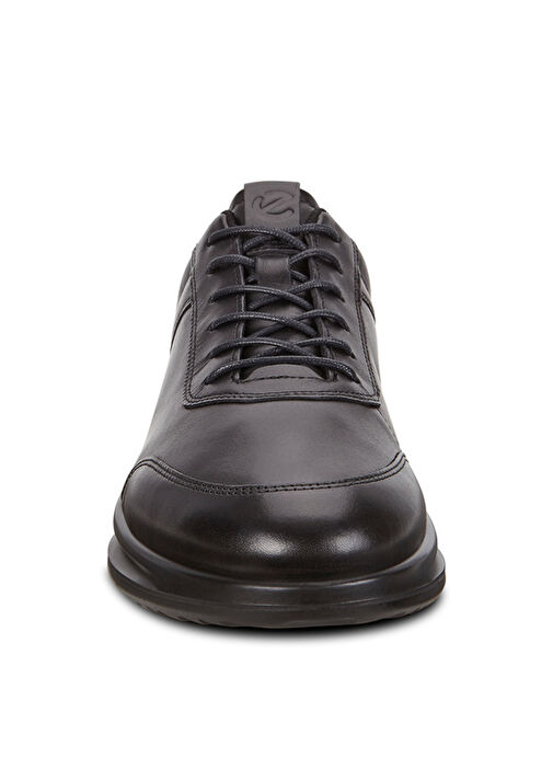 Ecco Siyah Erkek Deri Klasik Ayakkabı AQUET BLACK SANTİAGO - Görsel 6