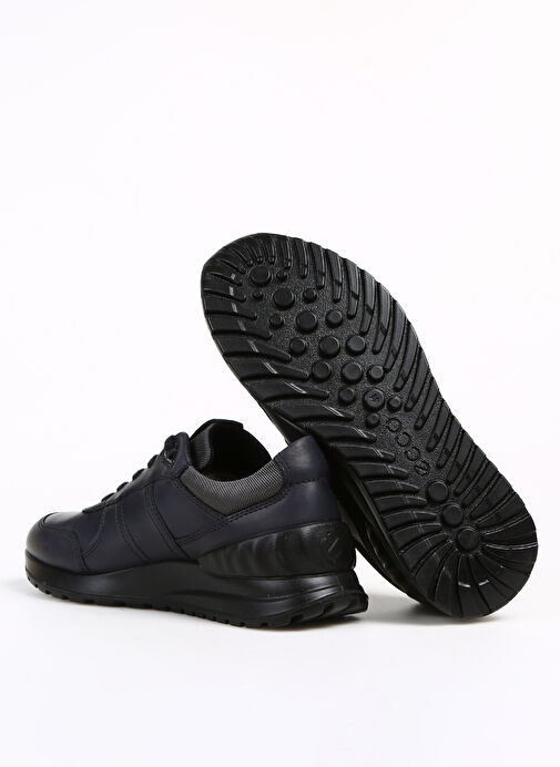 Ecco Siyah Erkek Deri Günlük Ayakkabı ASTİR LİTE BLACK SAMBAL - Görsel 5