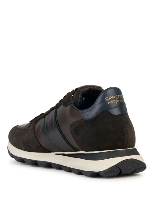 Geox Kahverengi-Mavi Erkek Sneaker U SPHERICA VSERIES - Görsel 4