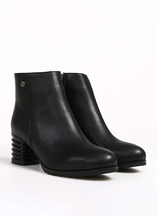 Pierre Cardin Siyah Kadın Topuklu Bot PC-52524 - Görsel 3