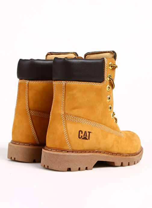 Caterpillar Hardal Kadın Nubuk Bot CLOVIS - Görsel 2
