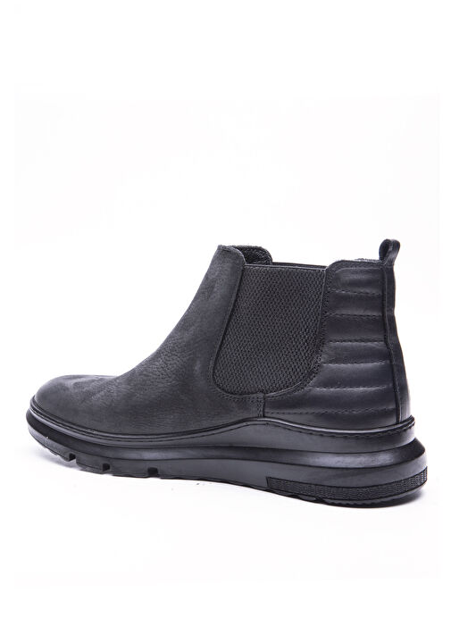 Bulldozer Siyah Erkek Deri Bot BUL-240002 - Görsel 4