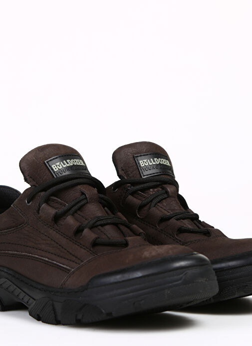 Bulldozer Bulldozer Antrasit Kahverengi Erkek Deri Günlük Ayakkabı BUL-240040 Boyner'de! Antrasit - 6. görsel