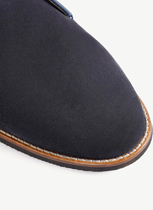 Yargici Lacivert Kadın Süet Bot - Görsel 3
