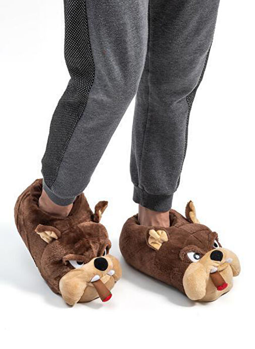 Kahve Erkek Ev Terliği TW BULLDOG - Görsel 3