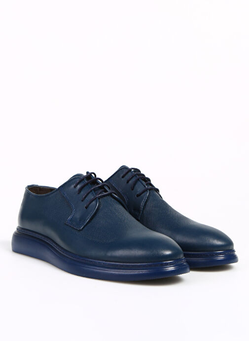 F By Fabrika F By Fabrika Lacivert Erkek Deri Klasik Ayakkabı CAMPLE | Boyner Lacivert - 3. görsel