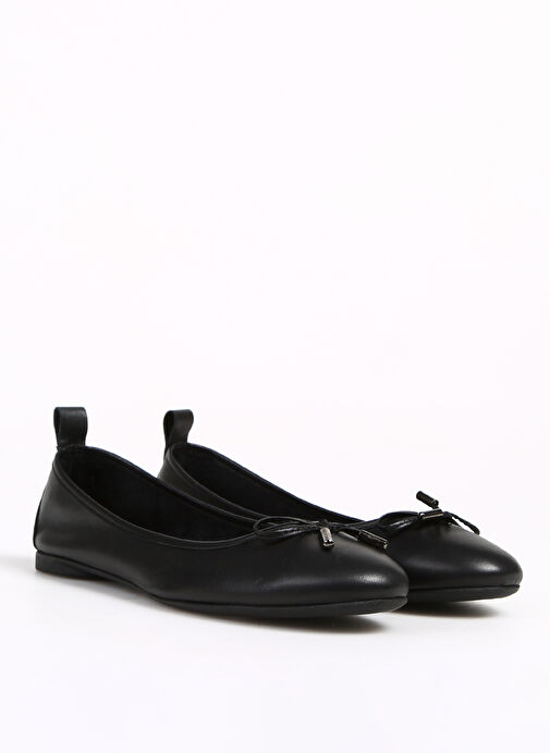 Divarese Siyah Kadın Deri Babet 5026320 - Görsel 3