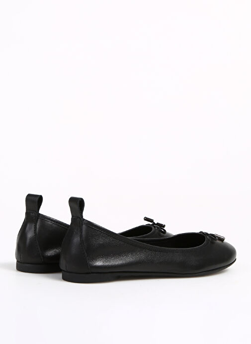Divarese Siyah Kadın Deri Babet 5026320 - Görsel 4