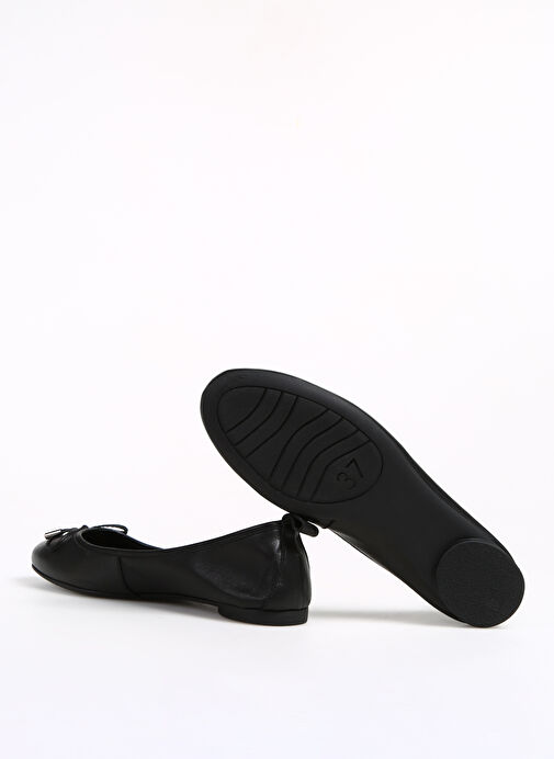 Divarese Siyah Kadın Deri Babet 5026320 - Görsel 5