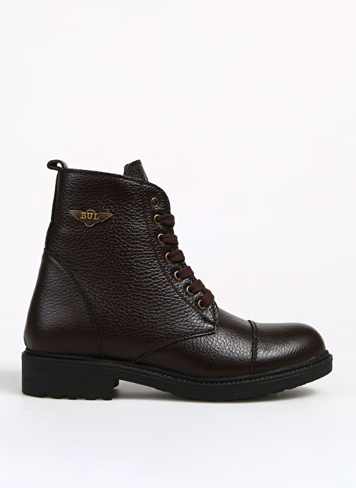 Bulldozer Kahverengi Kadın Deri Bot BUL-240507 - Görsel 2